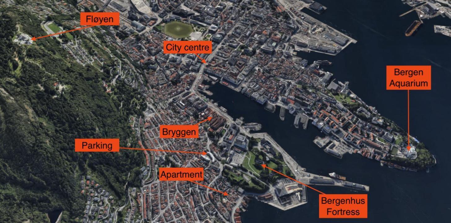 Behind Bryggen - Renovated - Budget Friendly برغن المظهر الخارجي الصورة